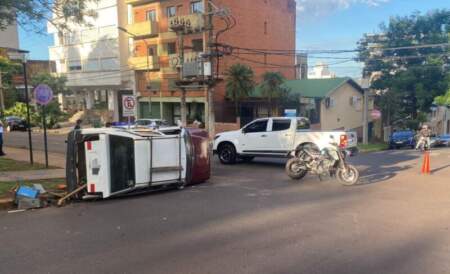 Siniestro vial en Posadas: un conductor resultó lesionado imagen-5