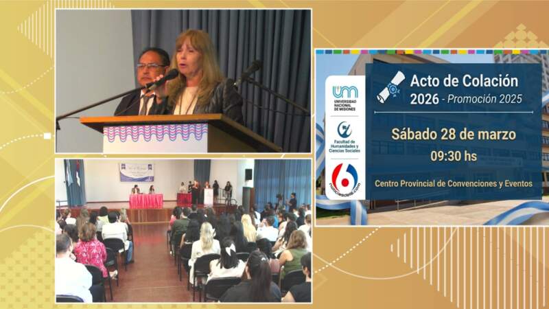 Más que una colación: la UNaM convirtió su acto en una defensa abierta de la universidad pública imagen-6