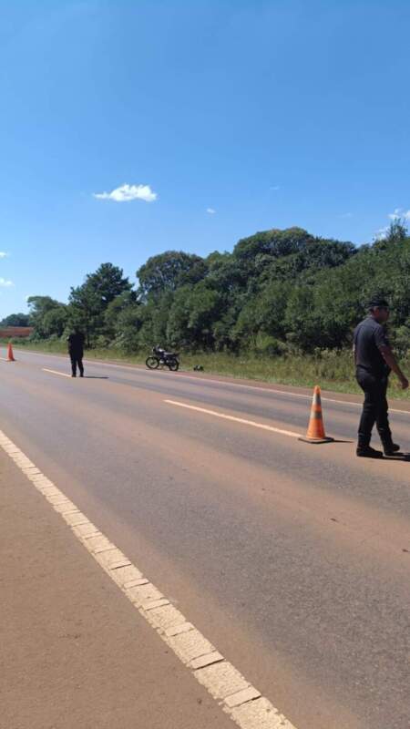 Imprudencia al volante: viajaban tres en una moto y despistaron en San Vicente imagen-9