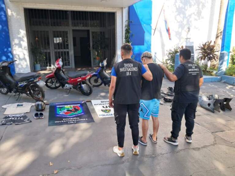 Banda del “Tarta”: con seis detenidos, la Policía desarticuló una red que robaba, desarmaba y vendía motos Banda del “Tarta”: con seis detenidos, la Policía desarticuló una red que robaba, desarmaba y vendía motos imagen-2
