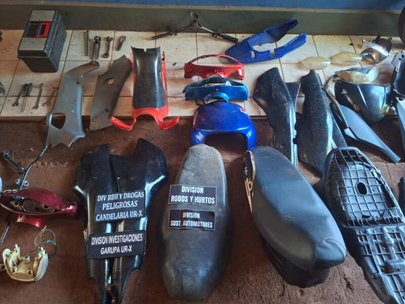 Banda del “Tarta”: con seis detenidos, la Policía desarticuló una red que robaba, desarmaba y vendía motos imagen-8