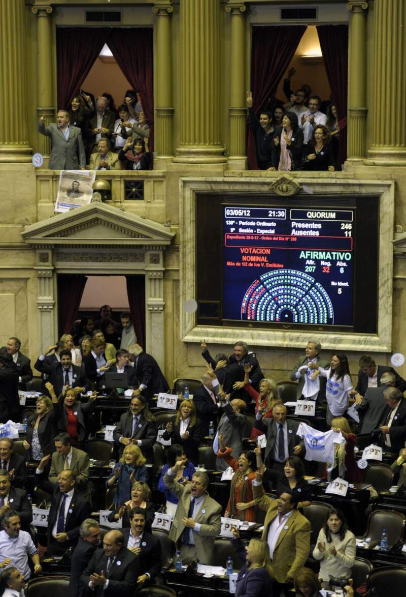 YPF: Misiones votó casi en bloque la estatización y Puerta quedó solo en contra imagen-2