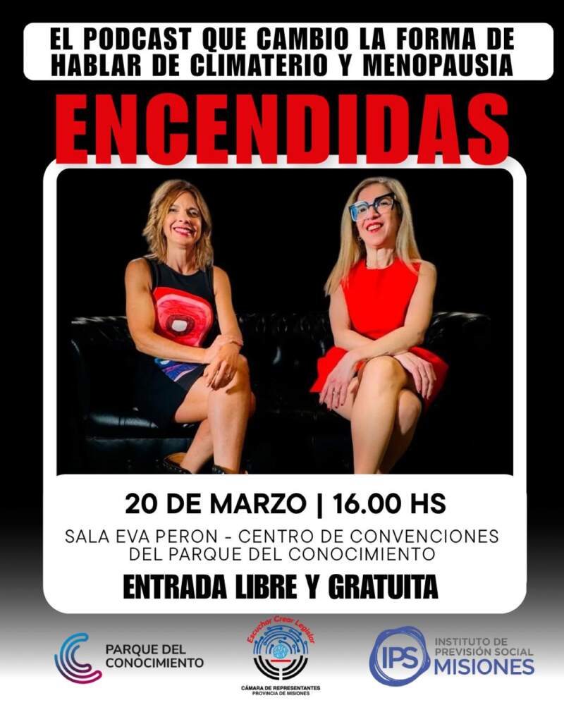 Encendidas: una charla sin filtros sobre menopausia llega al Centro de Convenciones 5 Encendidas: una charla sin filtros sobre menopausia llega al Centro de Convenciones imagen-4