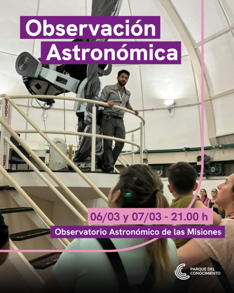 El Observatorio del Parque invita a dos noches para mirar y narrar el cielo 3 El Observatorio del Parque invita a dos noches para mirar y narrar el cielo imagen-2