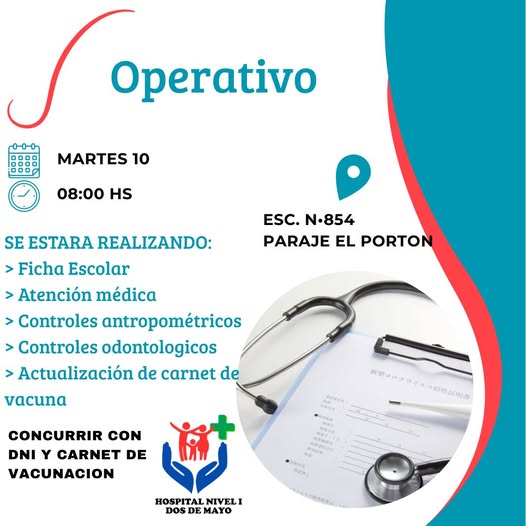 Salud Pública impulsa en marzo charlas, operativos sanitarios y certificaciones escolares en distintos municipios de la provincia imagen-3