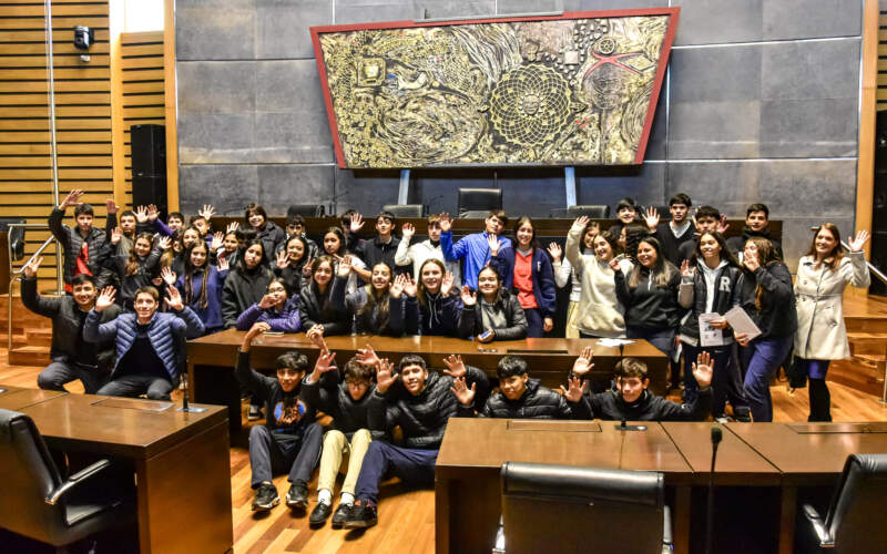Del frío al debate: estudiantes coparon la Legislatura con preguntas y participación imagen-14