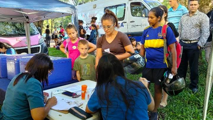 Campo Ramón: más de 300 familias tareferas accedieron a servicios de salud y útiles escolares en un operativo integral imagen-10
