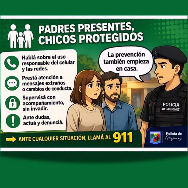 Recomendaciones de la Policía frente a amenazas en escuelas: "actuar con responsabilidad" imagen-4