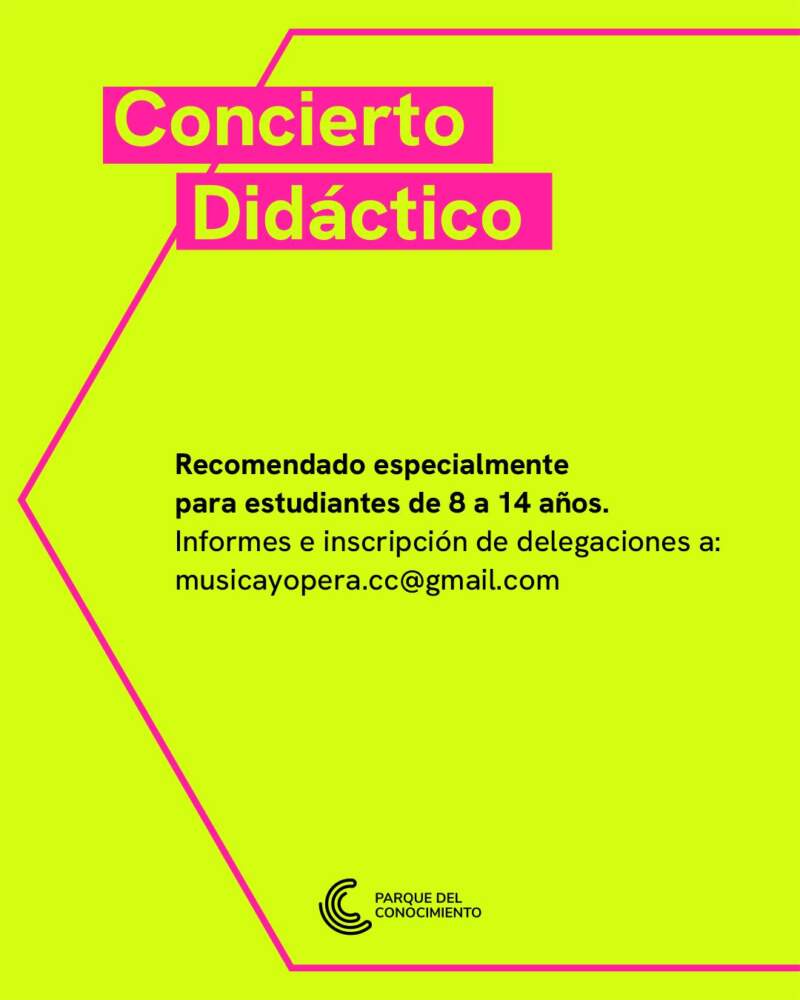 El Parque del Conocimiento abre su ciclo de Conciertos Didácticos para escuelas imagen-2
