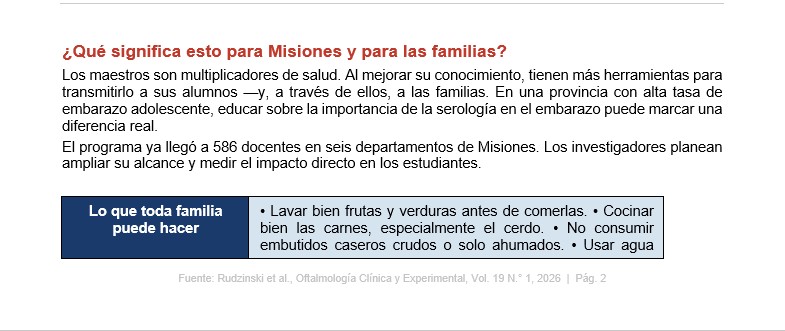 Impulsan Proyecto "Toxomemo: Aprendemos Jugando", una iniciativa de un juego para prevenir la toxoplasmosis en Misiones 13 Impulsan Proyecto "Toxomemo: Aprendemos Jugando", una iniciativa de un juego para prevenir la toxoplasmosis en Misiones imagen-12