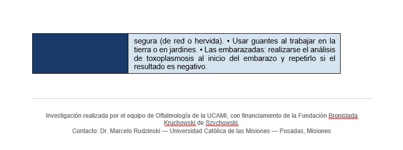 Impulsan Proyecto "Toxomemo: Aprendemos Jugando", una iniciativa de un juego para prevenir la toxoplasmosis en Misiones 15 Impulsan Proyecto "Toxomemo: Aprendemos Jugando", una iniciativa de un juego para prevenir la toxoplasmosis en Misiones imagen-14