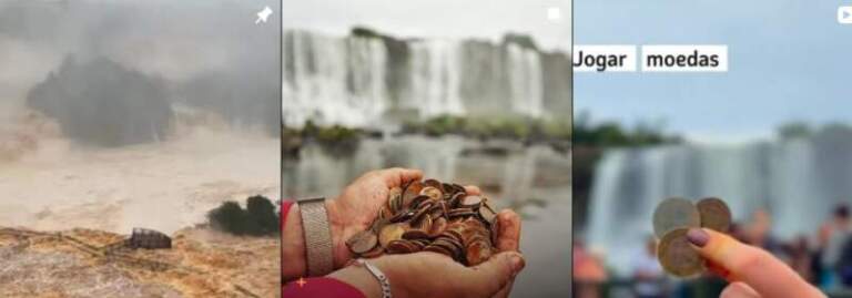 Cataratas: del lado brasileño realizan la limpieza de monedas arrojadas por turistas imagen-15
