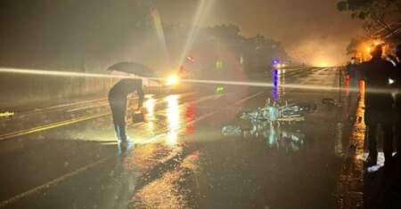 Terminó inconsciente tras despistar en moto: viajaba con su hija, que también resultó herida imagen-7