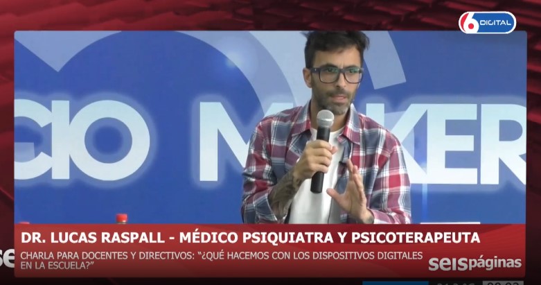 “La violencia digital construye victimarios, la comunidad debe asumir su responsabilidad”, dijo el reconocido médico psiquiatra y psicoterapeuta Raspall en Posadas imagen-6