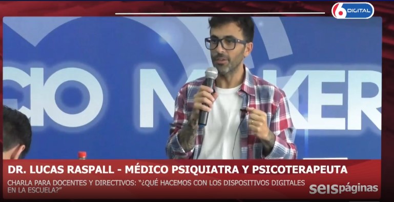 “La violencia digital construye victimarios, la comunidad debe asumir su responsabilidad”, dijo el reconocido médico psiquiatra y psicoterapeuta Raspall en Posadas imagen-10