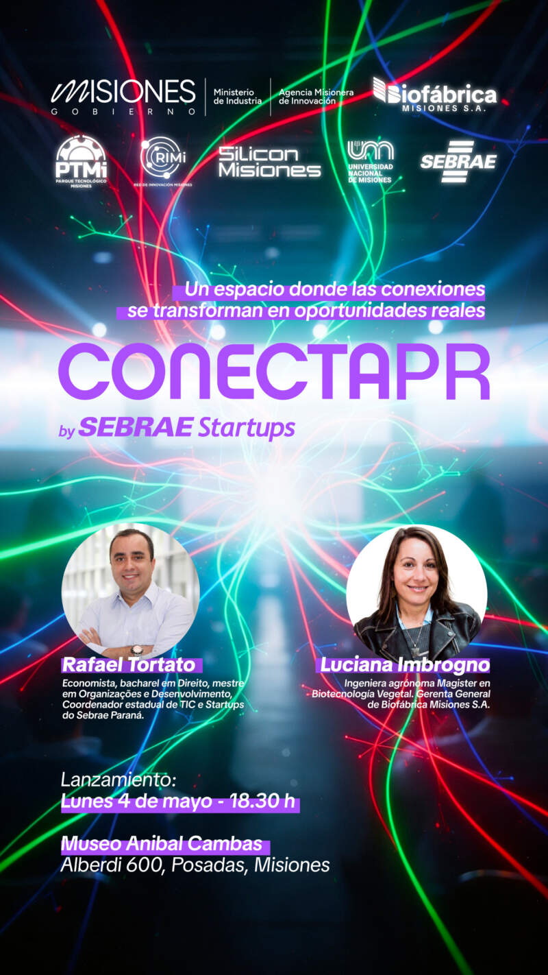 Lanzamiento de Conecta (ecosistema de starups en Paraná - Br) será en Posadas imagen-2