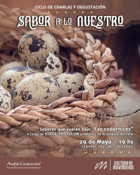 “Sabores que vuelan bajo”: productores locales compartirán su experiencia en el Museo Guacurarí imagen-15