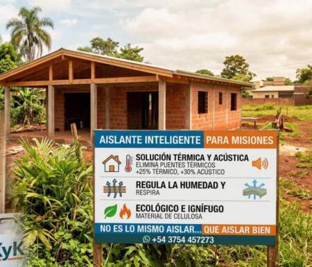KyK apuesta al aislante inteligente y propone una solución pensada para el clima de Misiones imagen-11