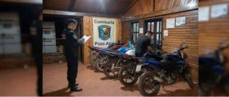 Desarticularon picadas clandestinas en Pozo Azul: cinco motos retenidas tras operativo cerrojo imagen-3
