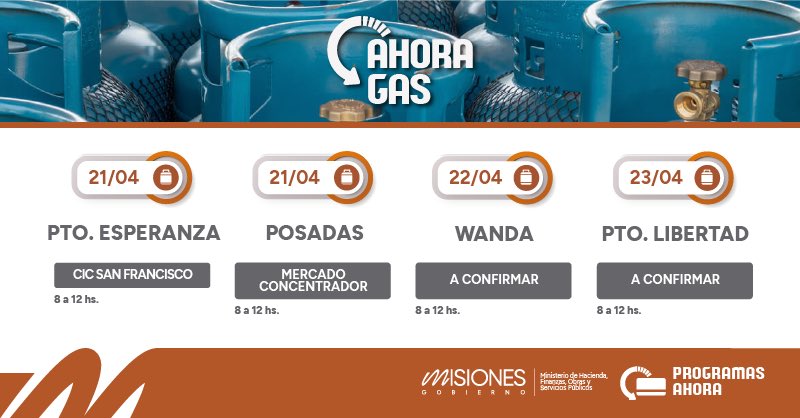 Con precio actualizado, durante abril el programa "Ahora Gas" continúa recorriendo la provincia 7 Con precio actualizado, durante abril el programa "Ahora Gas" continúa recorriendo la provincia imagen-6