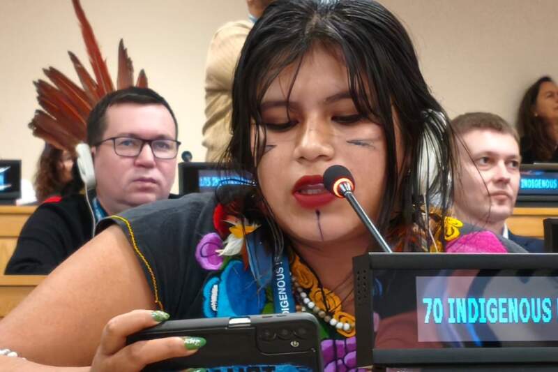 Una joven mbya llevó a la ONU la voz de Puente Quemado: “Alzar la voz también nos da esperanza” imagen-10