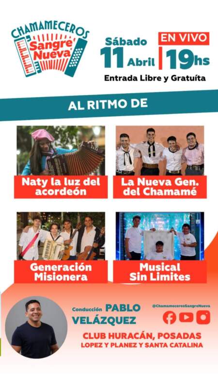 El Chamamecero Sangre Nueva regresa a sus orígenes con un reencuentro en el Club Huracán de Posadas imagen-7