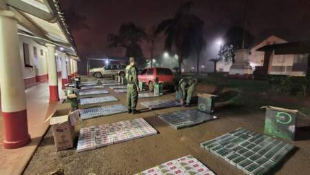 Dos operativos, una misma maniobra: incautan más de 29 mil paquetes de cigarrillos ilegales en Misiones imagen-11