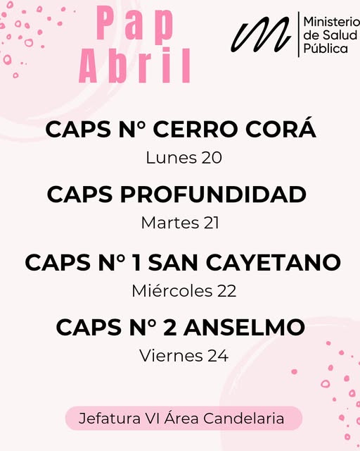 PAP gratuito en Candelaria: dónde y cuándo realizarse el estudio clave en abril imagen-2