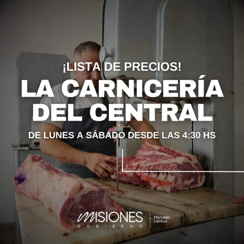Nueva lista de precios en el Mercado Central de Misiones: cortes frescos desde la madrugada y opciones accesibles para el bolsillo 5 Nueva lista de precios en el Mercado Central de Misiones: cortes frescos desde la madrugada y opciones accesibles para el bolsillo imagen-4
