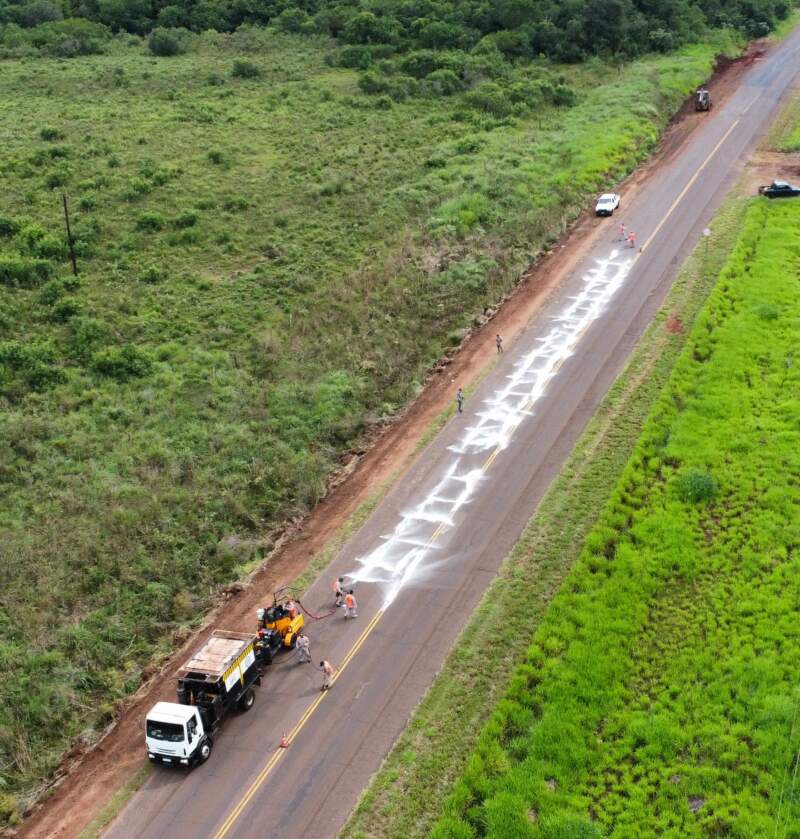Vialidad activa un plan clave para frenar el desgaste del asfalto en rutas provinciales imagen-2
