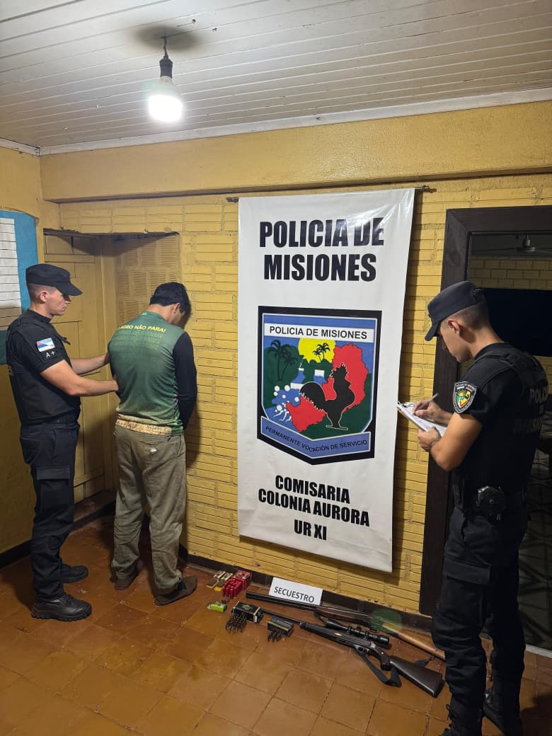 Capturan a delincuente que asaltó a una pareja de agricultores en Colonia Aurora y le secuestraron armas y municiones 3 Capturan a delincuente que asaltó a una pareja de agricultores en Colonia Aurora y le secuestraron armas y municiones imagen-2