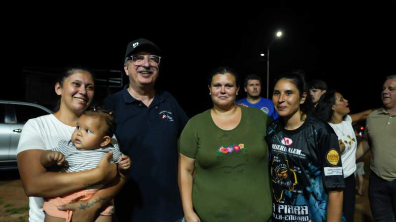 Passalacqua acompañó la puesta en marcha del nuevo sistema de iluminación en la ruta 4 imagen-4