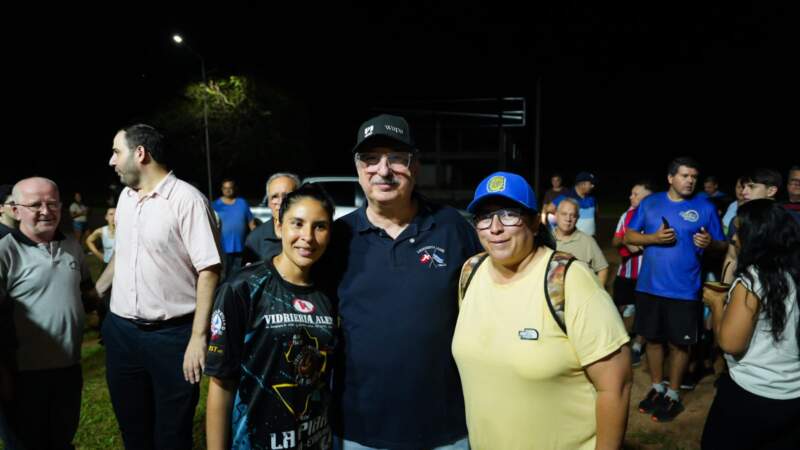 Passalacqua acompañó la puesta en marcha del nuevo sistema de iluminación en la ruta 4 imagen-2