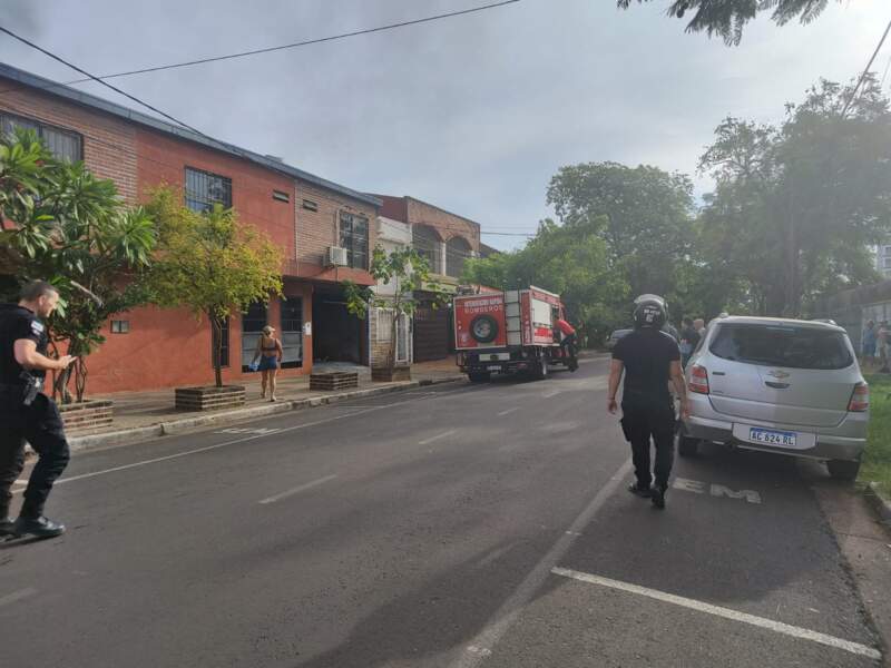Posadas: se incendió un vehículo en la zona céntrica al intentar ponerlo en marcha imagen-2