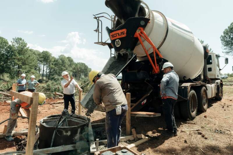 Inicio de la obra de línea San Isidro-Alem-Oberá II: "Es una inversión de los misioneros que significa un progreso para la zona Centro y toda la provincia", dijo Passalacqua imagen-14