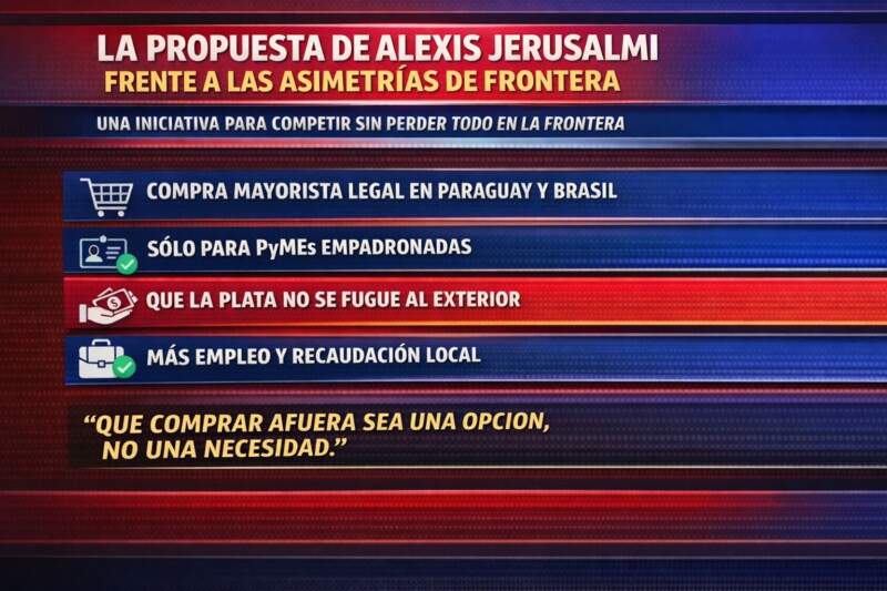 Frente a la crisis comercial, un empresario de Posadas impulsa una vía legal para competir con Paraguay imagen-20