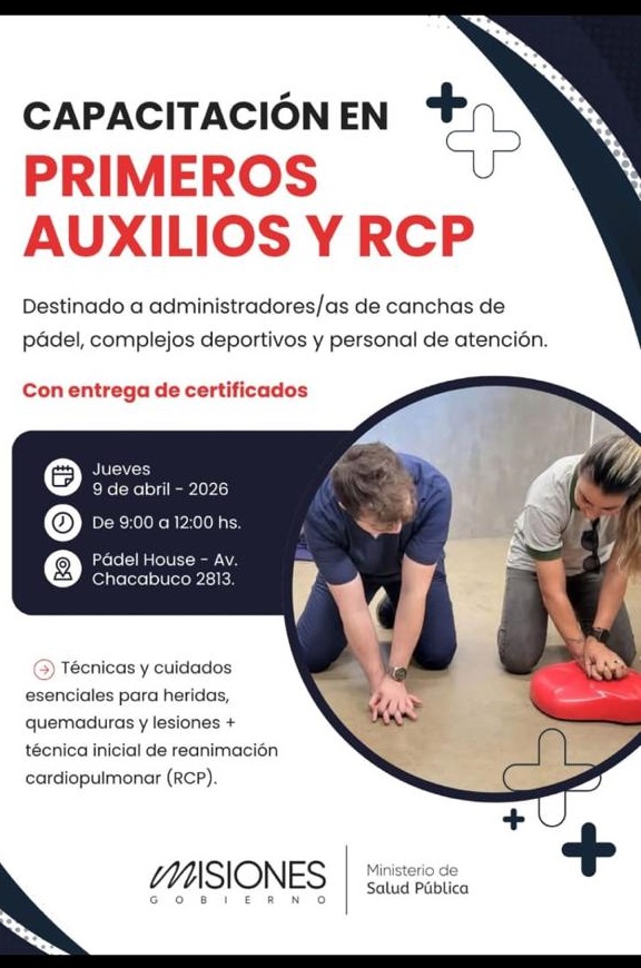 Tras la muerte que sacudió al deporte amateur, convocan a una capacitación en primeros auxilios y RCP para canchas y complejos deportivos 3 Tras la muerte que sacudió al deporte amateur, convocan a una capacitación en primeros auxilios y RCP para canchas y complejos deportivos imagen-2