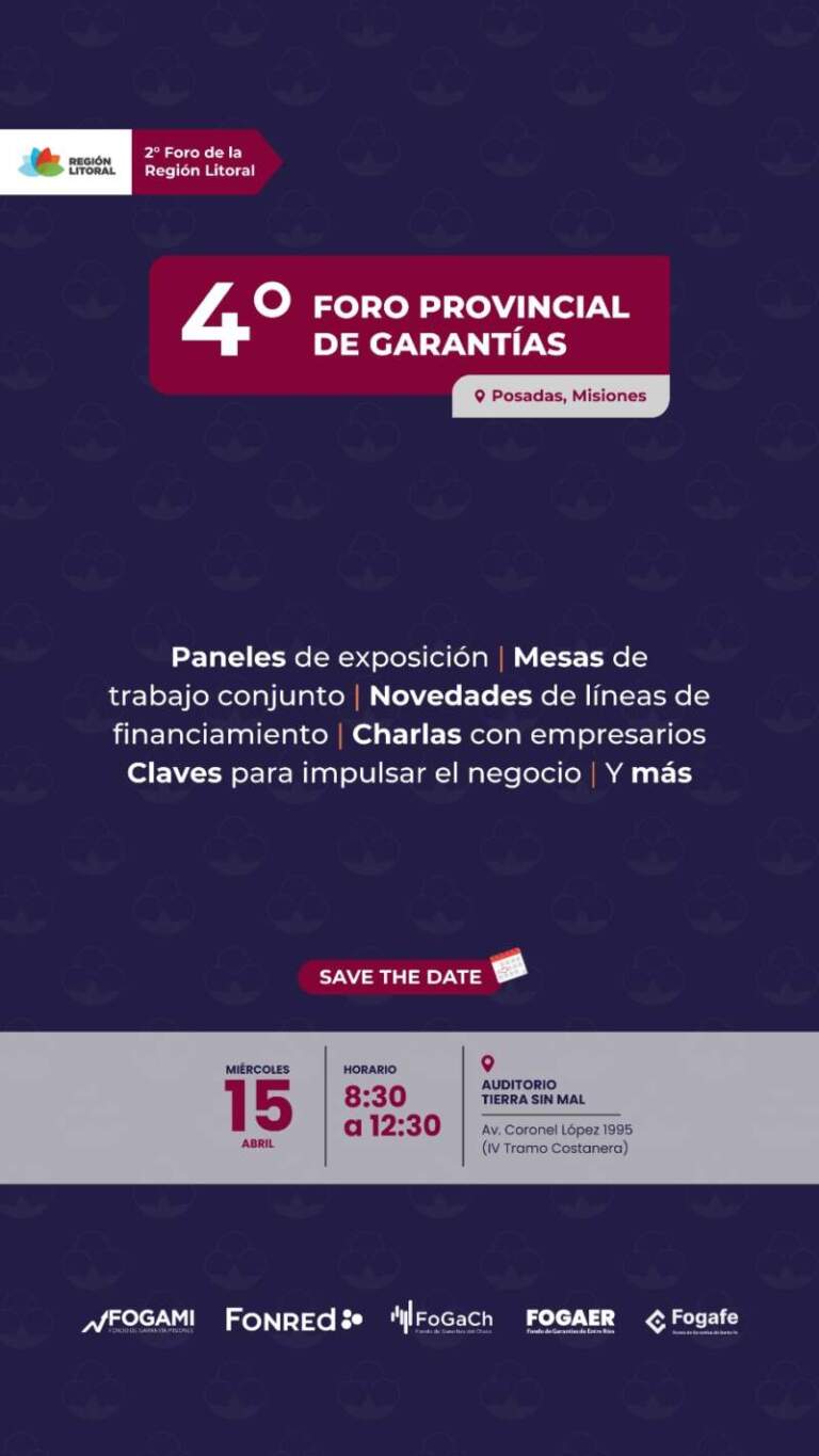Posadas será sede del 4° Foro Provincial de Garantías y 2° Foro de la Región Litoral imagen-11