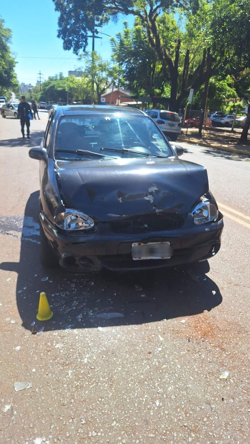 Posadas: choque en cadena sobre avenida López Torres dejó una mujer lesionada imagen-4