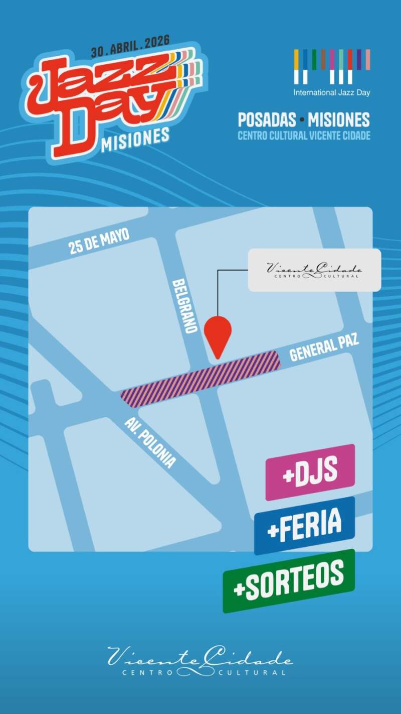 Misiones vibra al ritmo del Jazz Day con una nueva edición en el Centro Cultural Vicente Cidade 11 Misiones vibra al ritmo del Jazz Day con una nueva edición en el Centro Cultural Vicente Cidade imagen-10