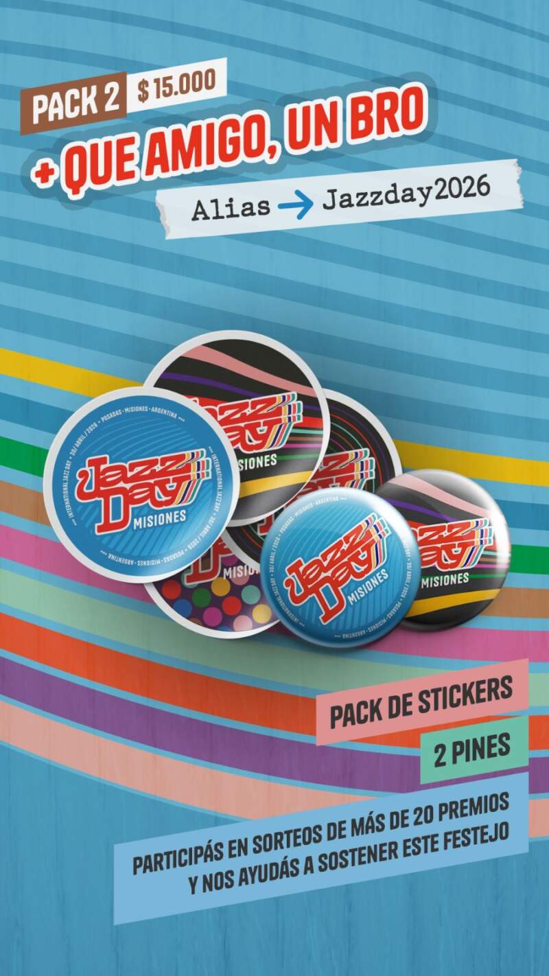 Misiones vibra al ritmo del Jazz Day con una nueva edición en el Centro Cultural Vicente Cidade 3 Misiones vibra al ritmo del Jazz Day con una nueva edición en el Centro Cultural Vicente Cidade imagen-2