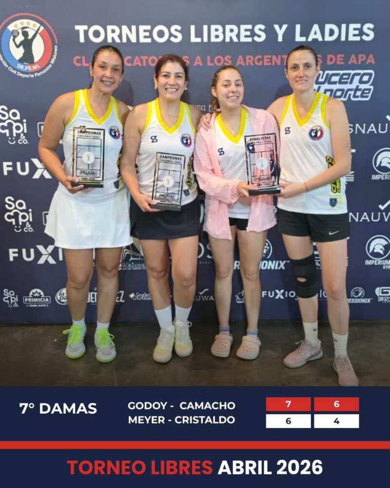 Pádel: más de 90 parejas animaron la segunda fecha del campeonato puntuable imagen-4