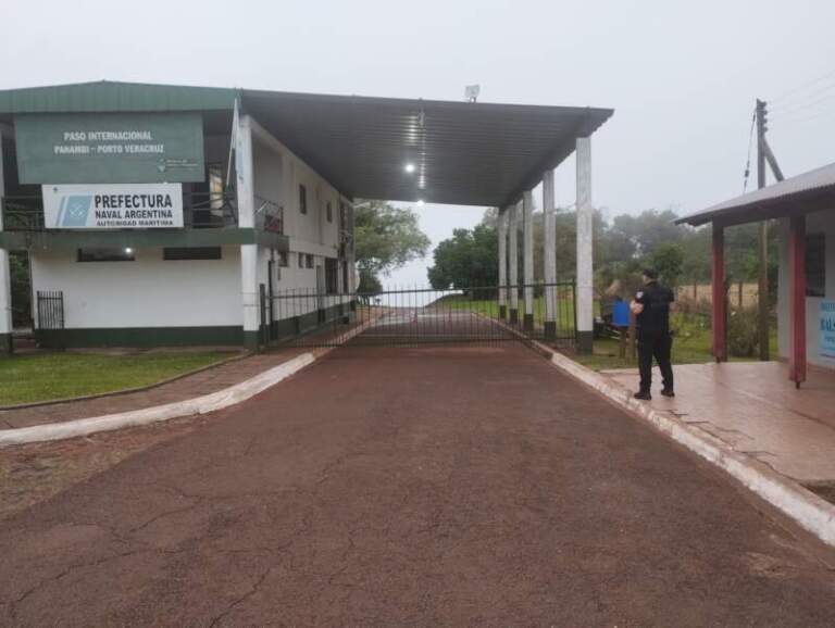 Inhabilitaron el paso fronterizo Panambí–Porto Vera Cruz por la bajante del río Uruguay imagen-44