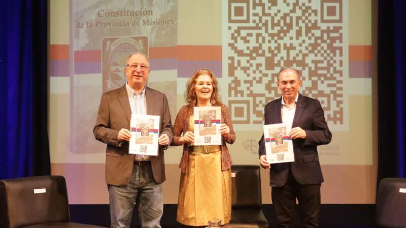 La Constitución Misionera "de lectura fácil" fue presentada en el Parque del Conocimiento imagen-3