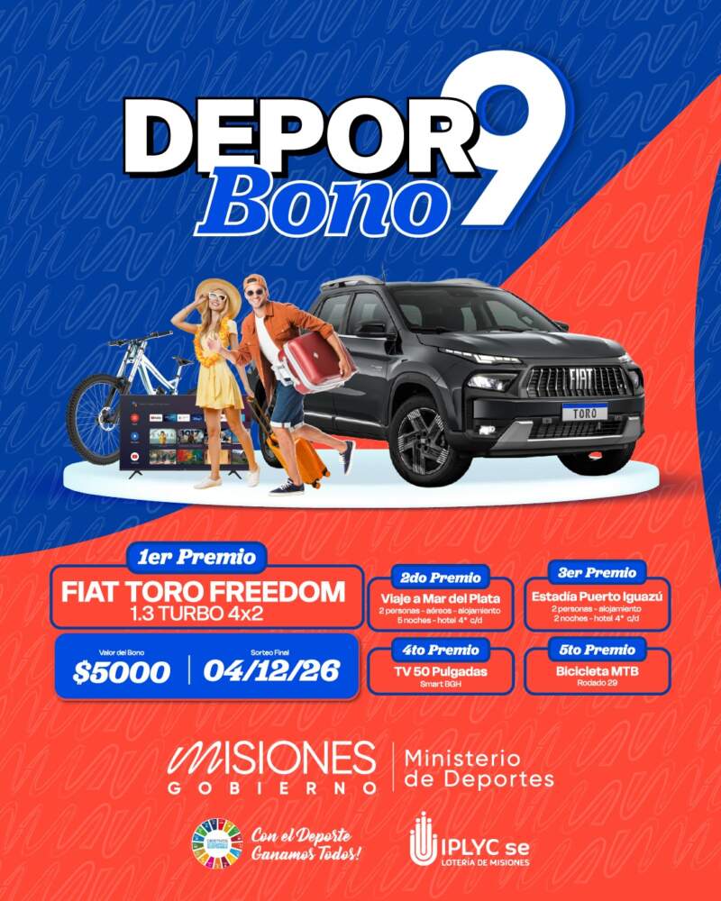 Lanzaron la novena edición del Deporbono imagen-4