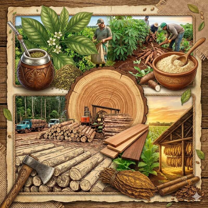 Economías regionales: la mandioca ingresó al semáforo en rojo junto a la yerba mate, luz amarilla para el tabaco y el sector forestal imagen-4