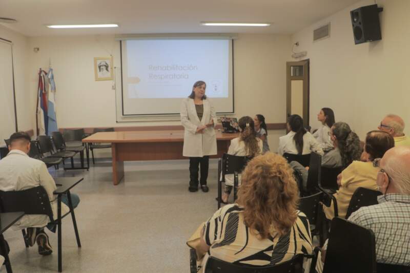 Cuando respirar cuesta: el Madariaga abre sus puertas cada mes para que la rehabilitación pulmonar le gane a la disnea imagen-4