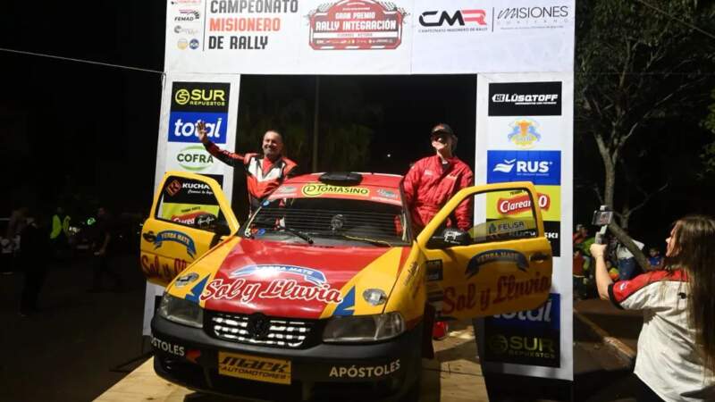 Automovilismo: con una emotiva rampa comenzó el Rally Integración Eldorado-Colonia Victoria imagen-2