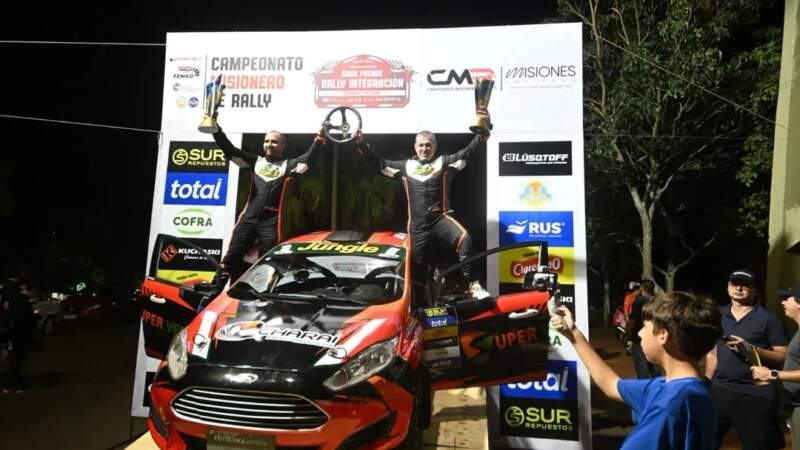 Automovilismo: con una emotiva rampa comenzó el Rally Integración Eldorado-Colonia Victoria imagen-9