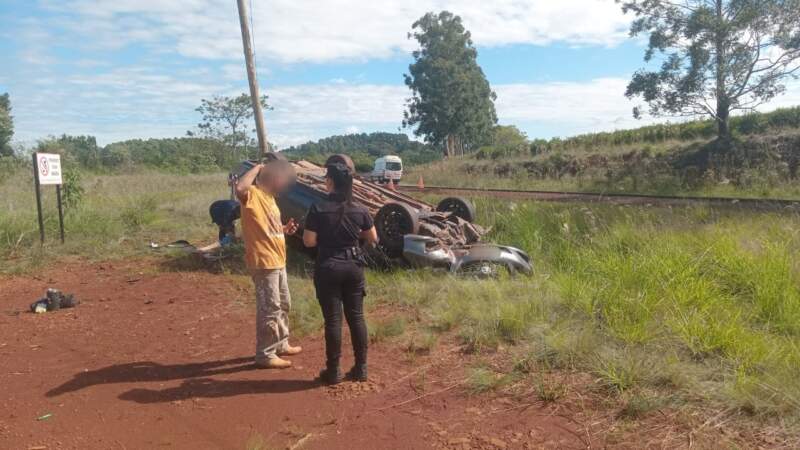 General Alvear: despiste y vuelco en la ruta 5 imagen-23